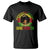 Vintage Juneteenth T Shirt Remembering My Ancestors TS01 Black Printyourwear