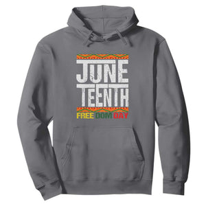 Freedom Day Hoodie Juneteenth Since 1865 Black History Month TS01 Charcoal Printyourwear