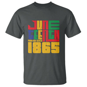 Vintage Free Ish Since 1865 T Shirt TS01 Dark Heather Printyourwear