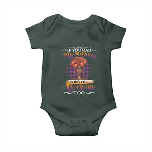 Juneteenth Pride Baby Onesie You'd Be Awesome Black History Month TS01 Print Your Wear