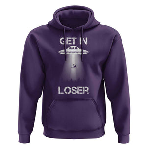 Get In Loser Alien Abduction Shirt UFO Hoodie TS01 Purple Print Your Wear