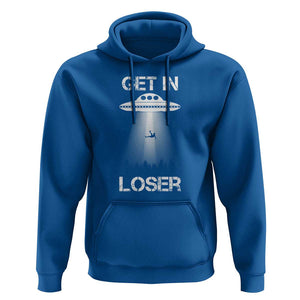 Get In Loser Alien Abduction Shirt UFO Hoodie TS01 Royal Blue Print Your Wear