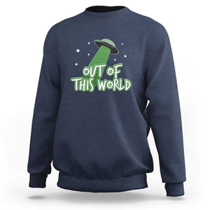 Out Of This World Sweatshirt TS01 Navy Print Your Wear