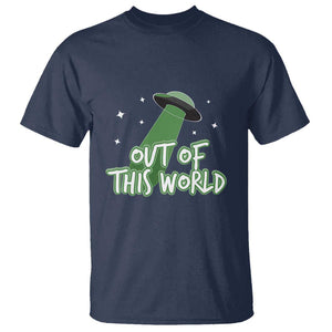 Out Of This World T Shirt TS01 Navy Print Your Wear