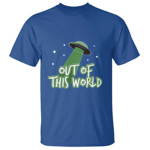 Out Of This World T Shirt TS01 Royal Blue Print Your Wear