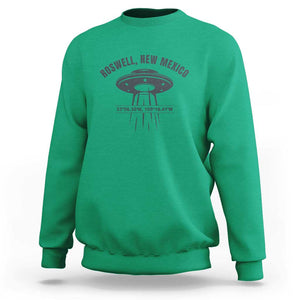 Roswell New Mexico UFO Alien UAP Sweatshirt TS01 Irish Green Print Your Wear