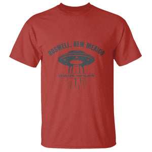 Roswell New Mexico UFO Alien UAP T Shirt TS01 Red Print Your Wear