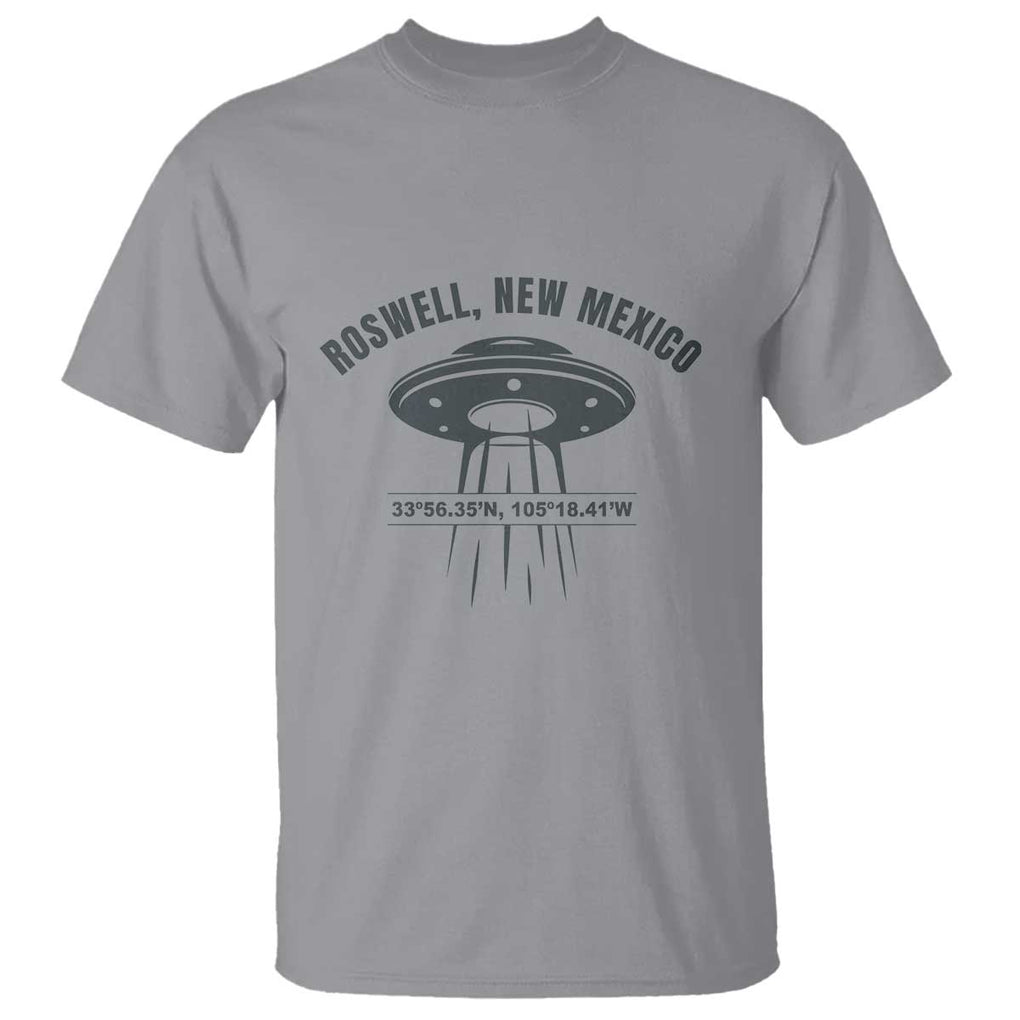 Roswell New Mexico UFO Alien UAP T Shirt TS01 Sport Gray Print Your Wear