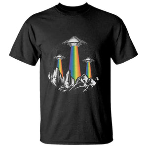 World UFO Day T Shirt TS01 Black Print Your Wear