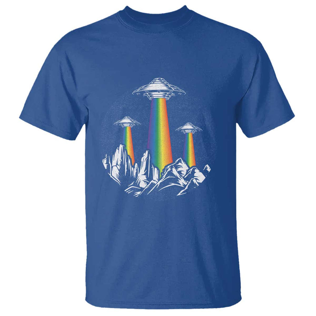 World UFO Day T Shirt TS01 Royal Blue Print Your Wear