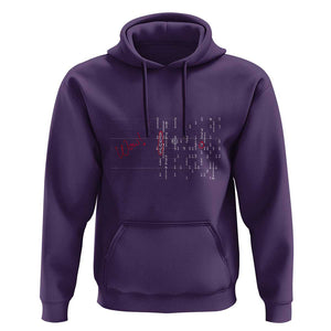 Sheldon Nerdy Wow Signal UFO Alien World Contact Day Hoodie TS01 Purple Print Your Wear