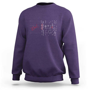 Sheldon Nerdy Wow Signal UFO Alien World Contact Day Sweatshirt TS01 Purple Print Your Wear