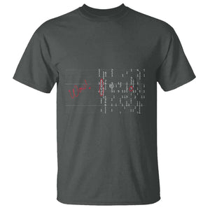 Sheldon Nerdy Wow Signal UFO Alien World Contact Day T Shirt TS01 Dark Heather Print Your Wear