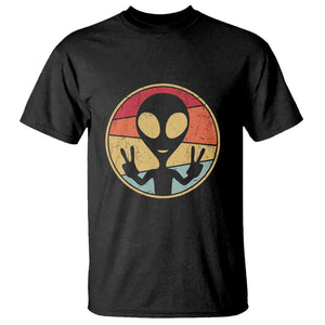 UFO Lover Funny Retro 80's Style Vintage Alien Space Gift T Shirt TS01 Black Print Your Wear