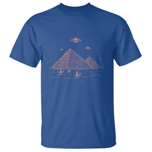 Alien Believer Saucer Cryptid Lover Extraterrestrial Beings T Shirt TS01 Royal Blue Print Your Wear