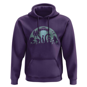 Bigfoot Ufo Loch Ness Monster Mothman And Aliens! Cryptid Hoodie TS01 Purple Print Your Wear