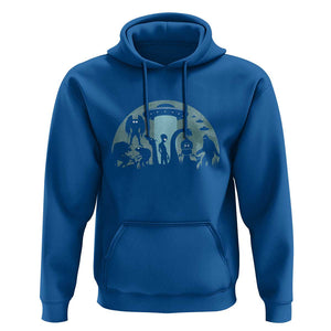 Bigfoot Ufo Loch Ness Monster Mothman And Aliens! Cryptid Hoodie TS01 Royal Blue Print Your Wear