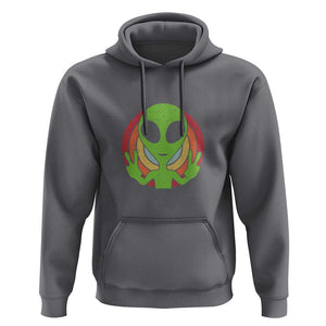 Funny Retro 80's Style Vintage UFO Lover Alien Space Hoodie TS01 Charcoal Print Your Wear