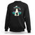 UFO Bigfoot Alien Abduction Sweatshirt TS01 Black Print Your Wear