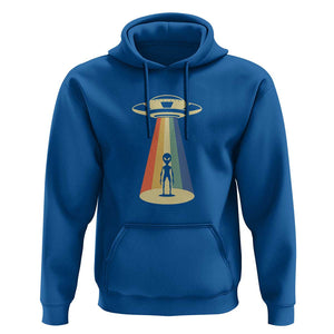 UFO Abduction - Alien Abduction Vintage Aliens Lover Hoodie TS01 Royal Blue Print Your Wear