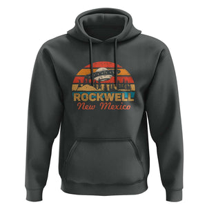 Roswell New Mexico Home of the Alien Crash Site and Cover Up Hoodie TS01 Dark Heather Print Your Wear