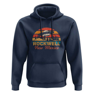 Roswell New Mexico Home of the Alien Crash Site and Cover Up Hoodie TS01 Navy Print Your Wear