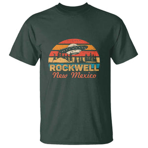 Roswell New Mexico Home of the Alien Crash Site and Cover Up T Shirt TS01 Dark Forest Green Print Your Wear