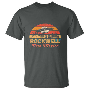 Roswell New Mexico Home of the Alien Crash Site and Cover Up T Shirt TS01 Dark Heather Print Your Wear