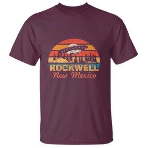 Roswell New Mexico Home of the Alien Crash Site and Cover Up T Shirt TS01 Maroon Print Your Wear