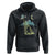 Bigfoot UFO Abduction Moon & Mountain Alien Vintage Graphic Hoodie TS01 Black Print Your Wear