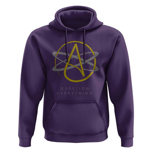 Atheist Logo Atheism Hoodie Science Question Everything TS01 Purple Print Your Wear