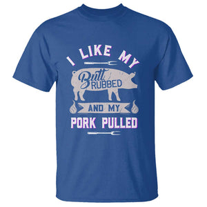 Funny BBQ Grilling Quote Pig Pulled Pork T Shirt TS01 Royal Blue Print Your Wear