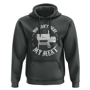 Funny BBQ Pit Reverse Flow Smoker Accessory Dad Grill Hoodie TS01 Dark Heather Print Your Wear