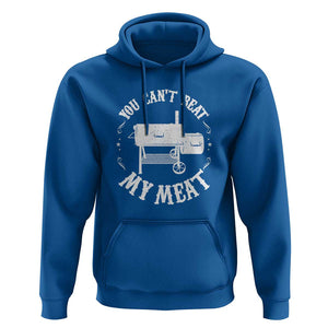 Funny BBQ Pit Reverse Flow Smoker Accessory Dad Grill Hoodie TS01 Royal Blue Print Your Wear