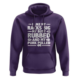 Cool Grilling Pork Rub Smoking BBQ Meat Smoker Hoodie TS01 Purple Print Your Wear