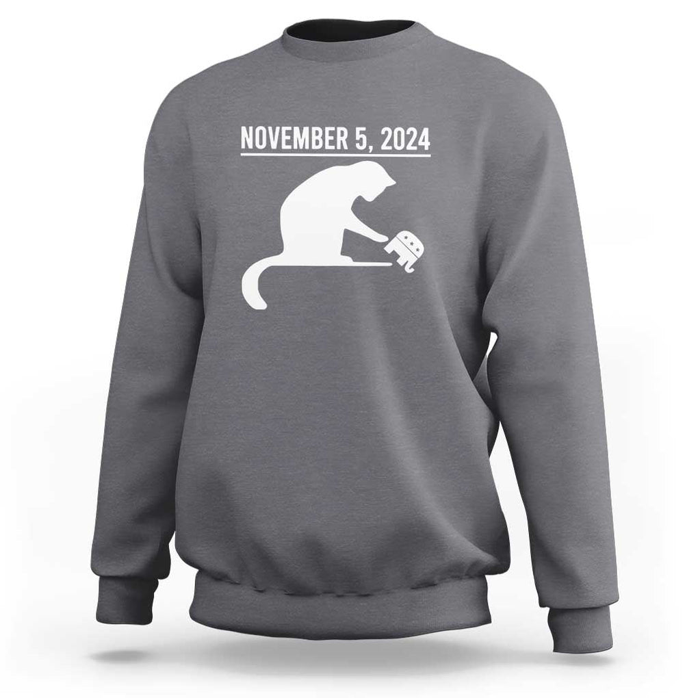 November 5, 2024 Women's Rights Sweatshirt Feminist for Women TS01 Charcoal Print Your Wear