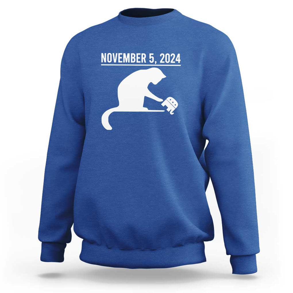 November 5, 2024 Women's Rights Sweatshirt Feminist for Women TS01 Royal Blue Print Your Wear