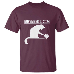 November 5, 2024 Women's Rights T Shirt Feminist for Women TS01 Maroon Print Your Wear