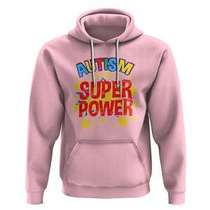 Proud Autism Hoodie My Superpower TS01 Light Pink Printyourwear