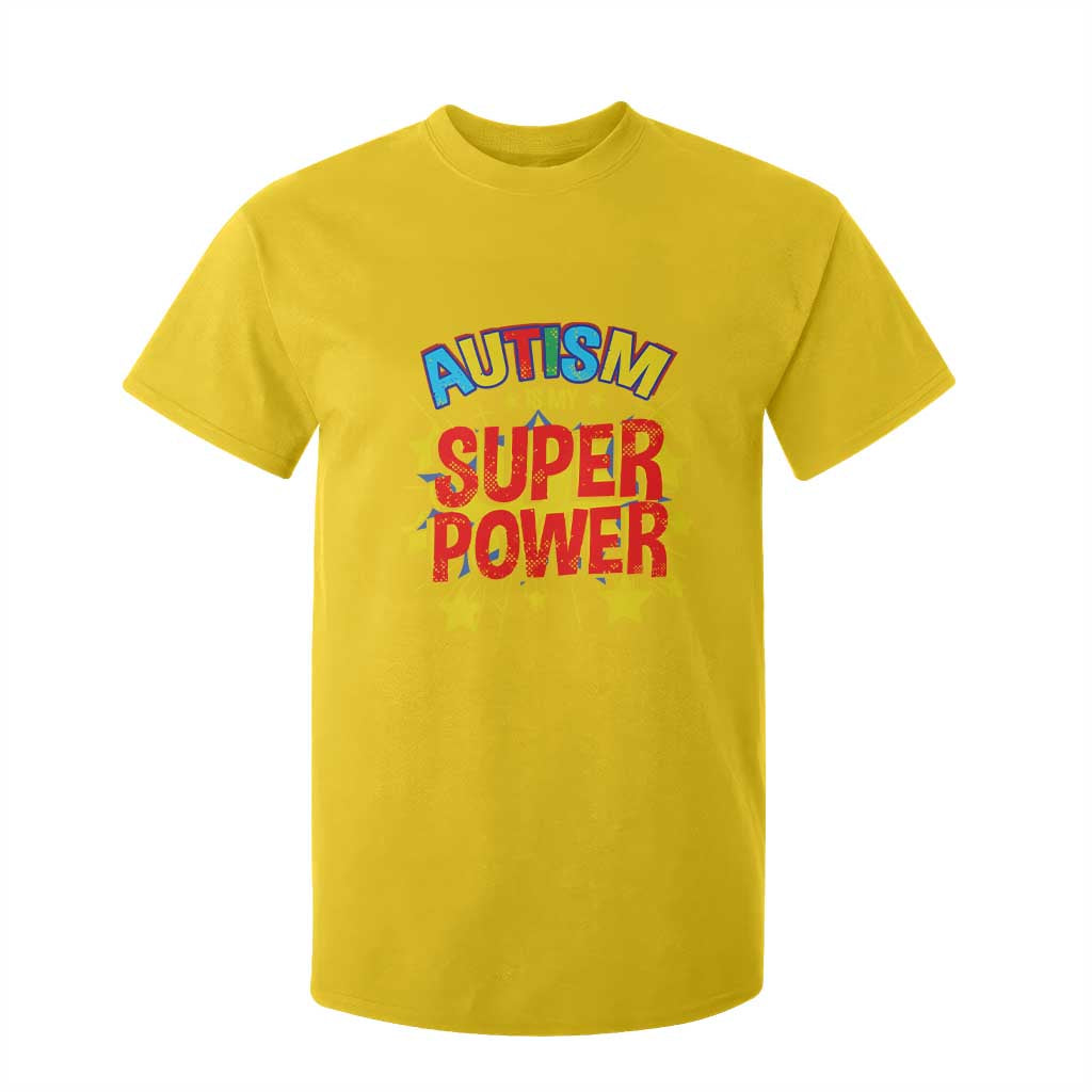 Proud Autism T Shirt For Kid My Superpower TS01 Daisy Printyourwear