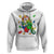 Unicorn Autism Hoodie His Fight is My Fight with Flossing Unicorn Puzzle Piece TS01 White Printyourwear