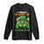 Funny Gamer I Paused My Game For St Patricks Day Long Sleeve Shirt Gaming Video Game Lover TS02 Black Print Your Wear