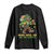 Funny St Patricks Sasquatch Long Sleeve Shirt Drink Until You See The Bigfoot Drinking Squad TS02 Black Print Your Wear