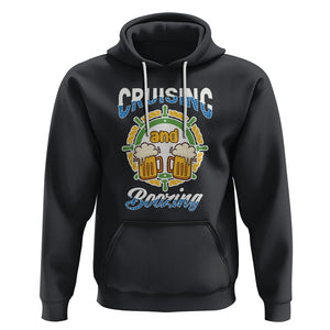 Funny St. Patricks Cruise Hoodie Cruising And Boozing Drinking Squad Family Group Matching TS02 Black Printyourwear