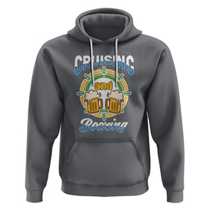 Funny St. Patricks Cruise Hoodie Cruising And Boozing Drinking Squad Family Group Matching TS02 Charcoal Printyourwear