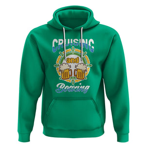 Funny St. Patricks Cruise Hoodie Cruising And Boozing Drinking Squad Family Group Matching TS02 Irish Green Printyourwear