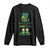 Cute St Patricks Day Long Sleeve Shirt Wee Little Hooligan Leprechaun for Boy Kids TS02 Black Print Your Wear