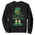 Cute St. Patricks Day Sweatshirt Wee Little Hooligan Leprechaun for Boy Kids TS02 Black Printyourwear