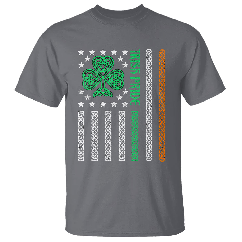 Irish Pride T Shirt Celtic Knot Ireland Flag Shamrock St. Patricks Day ...