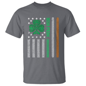 Irish Pride T Shirt Celtic Knot Ireland Flag Shamrock St. Patricks Day TS02 Charcoal Printyourwear